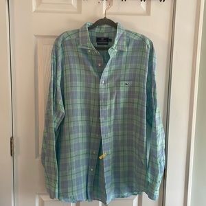 Vineyard Vines Classic Fit Tucker Shirt, Linen